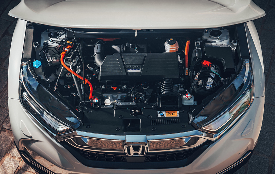 Motorização híbrida do Honda Civic CR-V