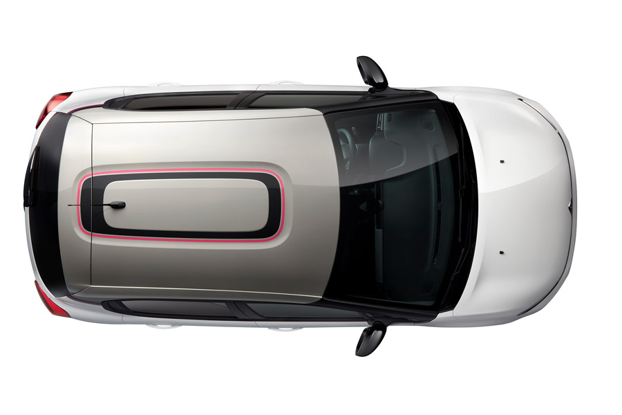 Detalhe tejadilho do Citroën C3 ELLE