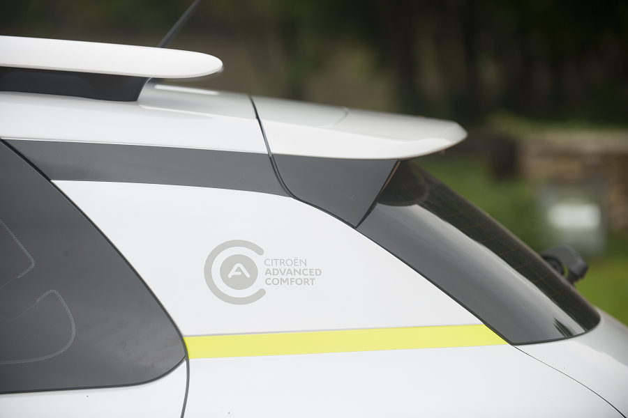 Logo Citroën Advanced Confort no C4 Cactus