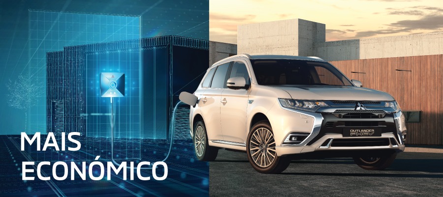 Mistubishi Outlander PHEV mais económico