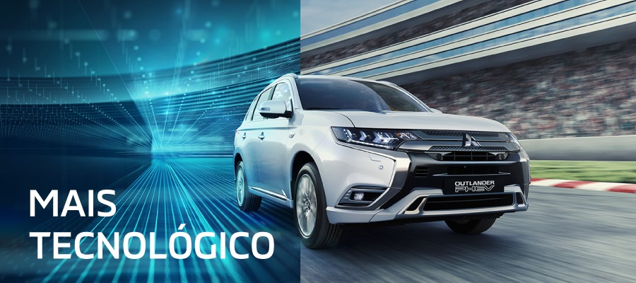 Mistubishi Outlander PHEV mais tecnológico