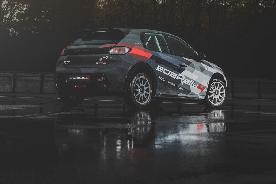novo Peugeot 208 Rally 4