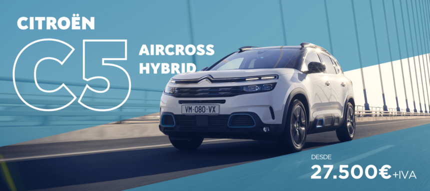 Citroën C5 Aircross desde 27.500€ + iva