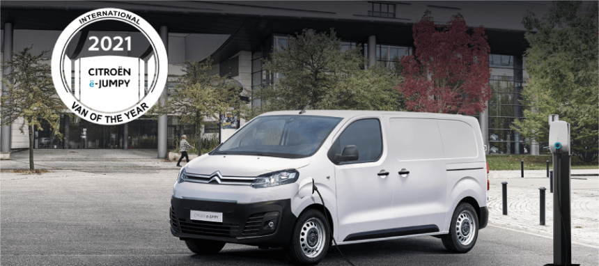 Citroën ë-Jumpy eleito "Internacional Van of The Year 2021"