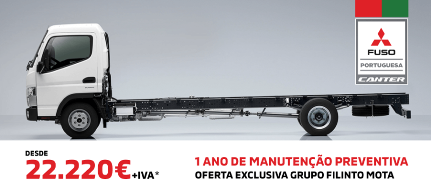 Fuso Canter desde 22.220€ + IVA