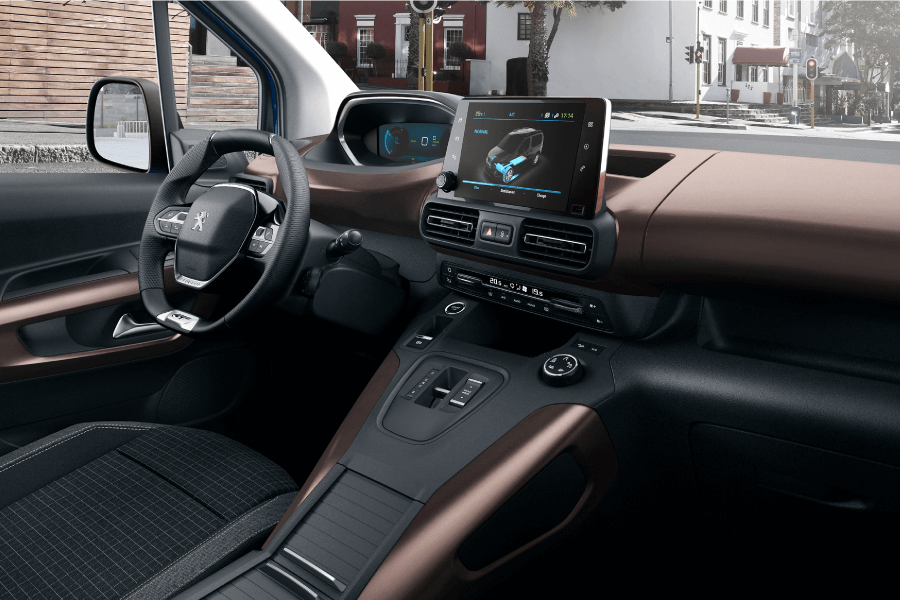 Peugeot i-Cockpit do Novo Peugeot e-Rifter
