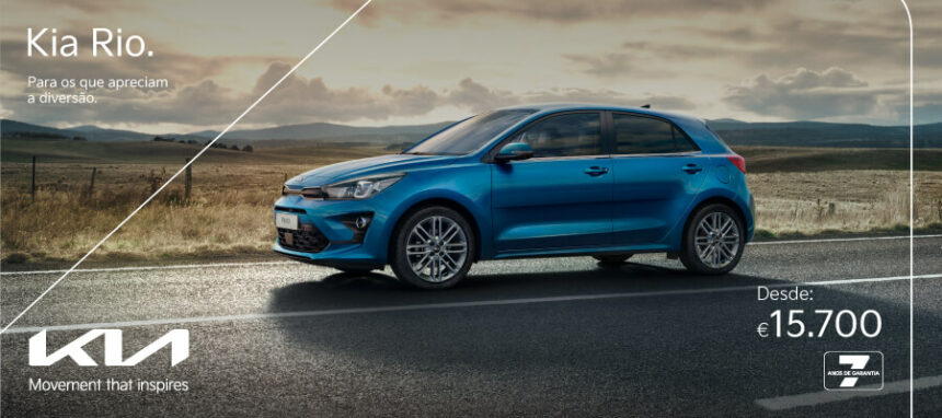 Novo Kia Rio desde15.700€