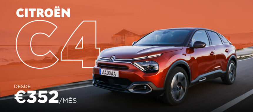 Citroën C4 desde 352€/mês