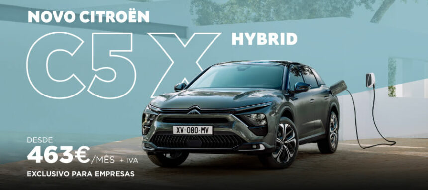 Citroën C5 X Hybrid desde 463€/mês