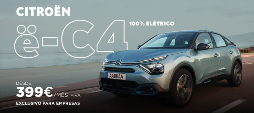 Citroën e-C4 desde 399€/mês
