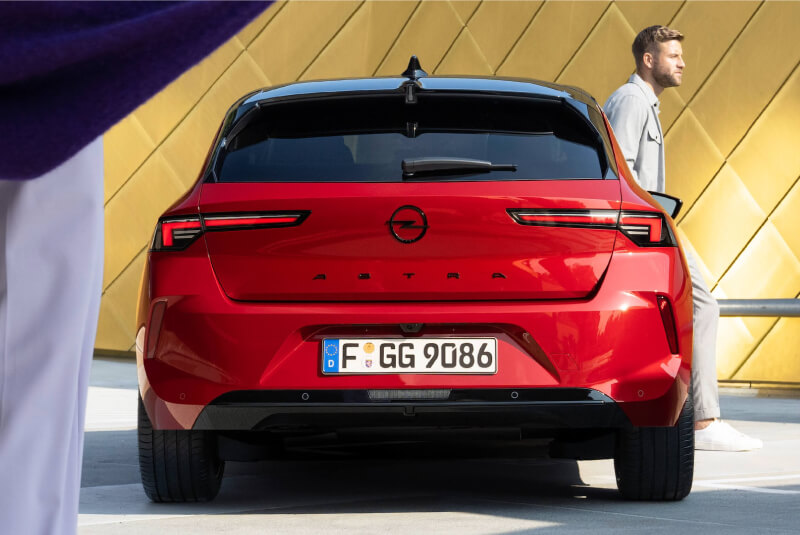 Design exterior do Opel Astra