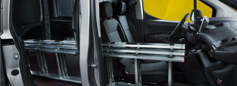 Modularidade do Opel Combo Cargo