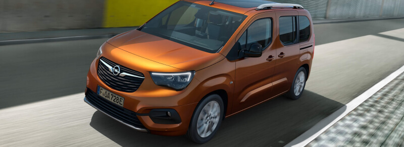 Design do Opel Combo e-Life
