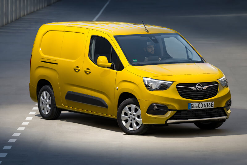 Design exterior lateral do Opel Combo-e Cargo