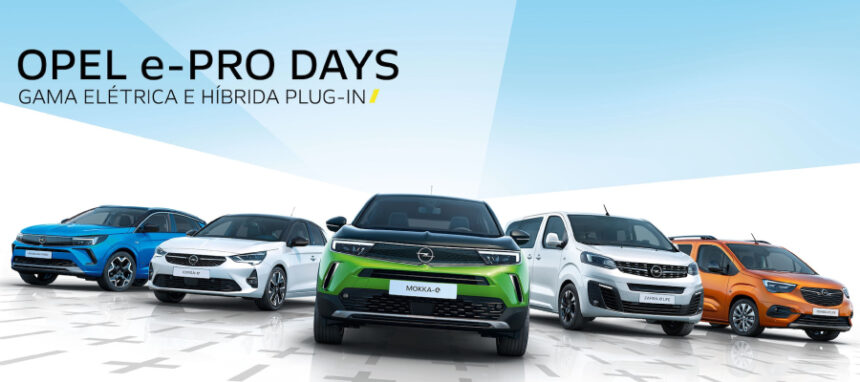 Opel e-Pro Days - Gama elétrica e híbrida plug-in