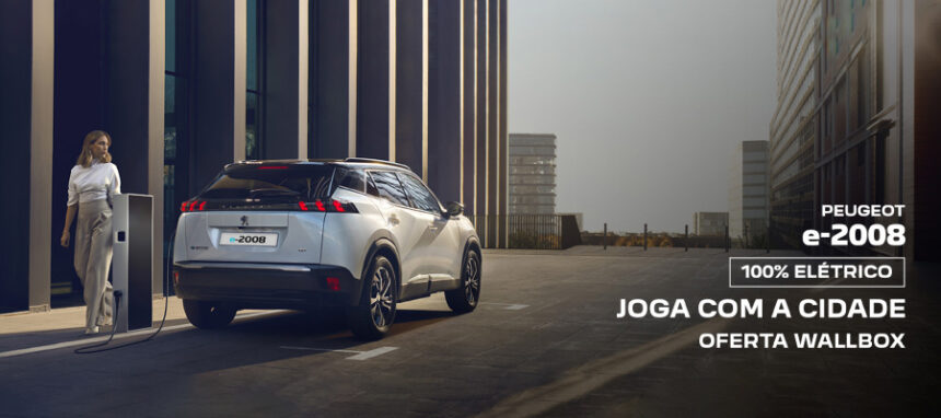 Peugeot e-2008 com oferta de wallbox