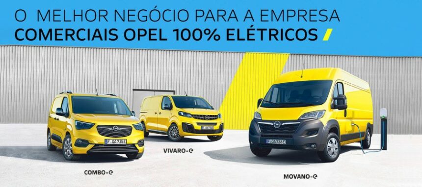 Gama de Comerciais Opel
