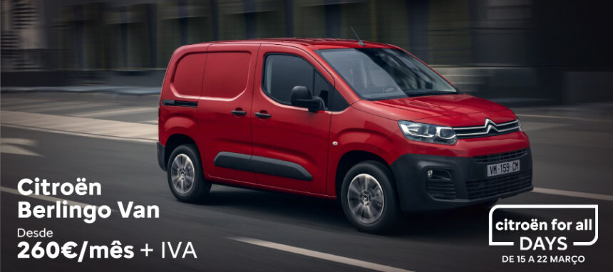 Cirtoen Berlingo Van campanha citroen for all