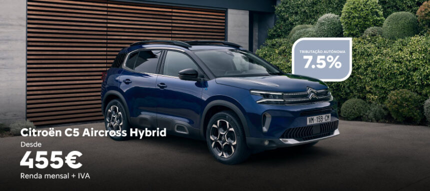 Citroën C5 Aircross desde 455€/mês