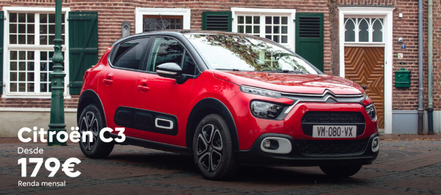 Citroën C3 desde 179€/mês