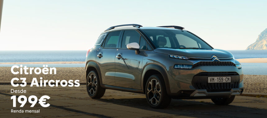 Citroën C3 Aircross desde 199€/mês