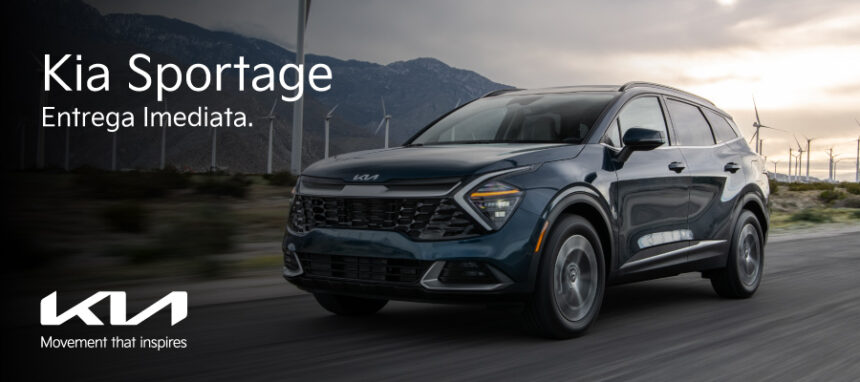 Deixe-se inspirar a cada viagem no Kia Sportage