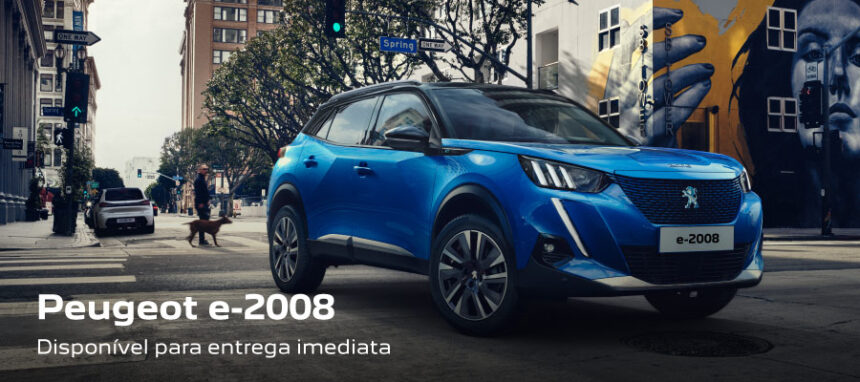 Peugeot e-2008 disponível para entrega imediata