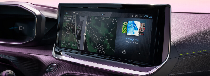 Ecrã do Novo Peugeot 2008 - 2023