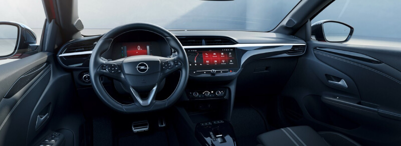 Interior do Novo Opel Corsa