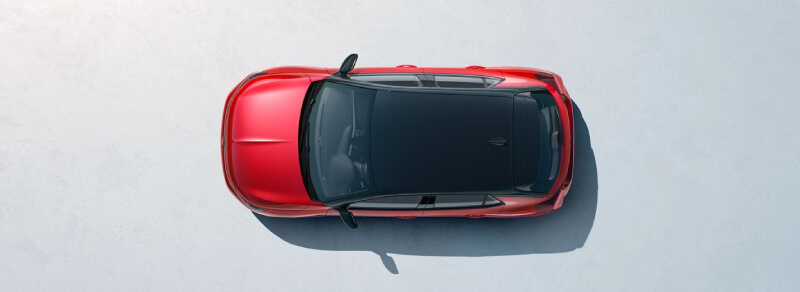 Vista panorâmica do Novo Opel Corsa