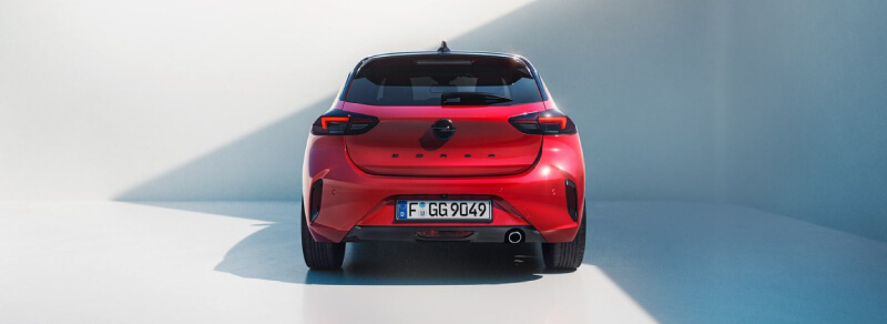Design traseiro do Novo Opel Corsa