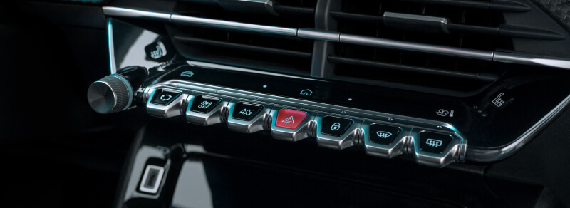 I-Toggle Switches do Peugeot e-208 2023