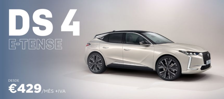 DS 4 E-TENSE desde 429€/mês