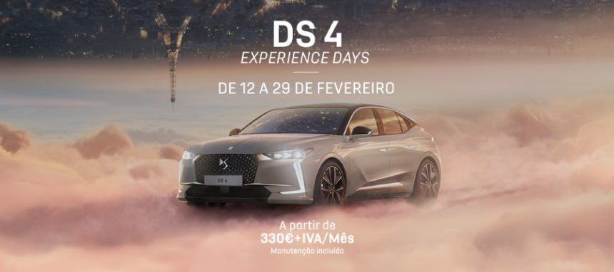 DS 4 desde 330€/mês + IVA