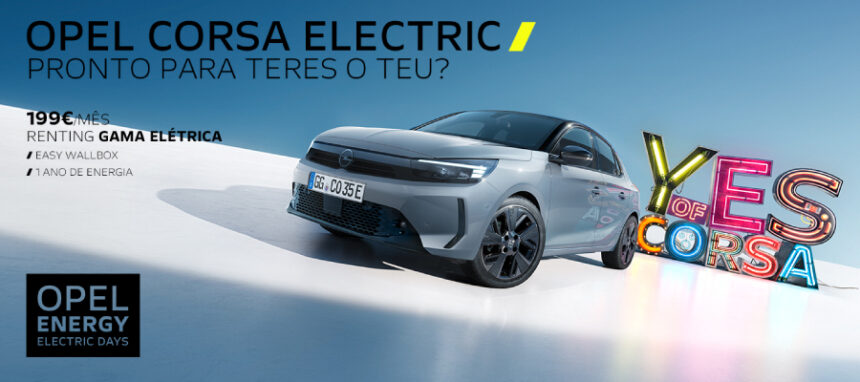 Opel Corsa Electric desde 199€/mês