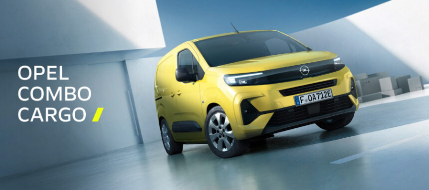 Novo Opel Combo Cargo desde 255€/mês + IVA