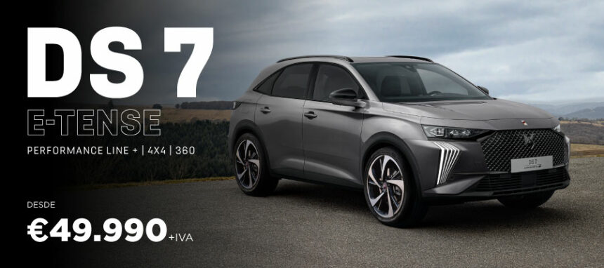 DS 7 E-Tense 4x4 360 desde 49.990€ + IVA