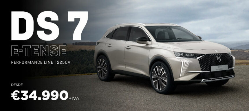 DS 7 E-Tense desde 34.990€ + IVA
