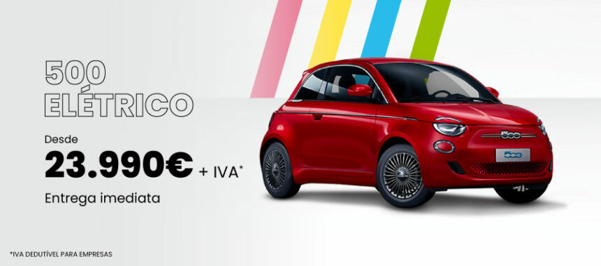 Novo Fiat 500 Elétrico desde 23.990€ + IVA*