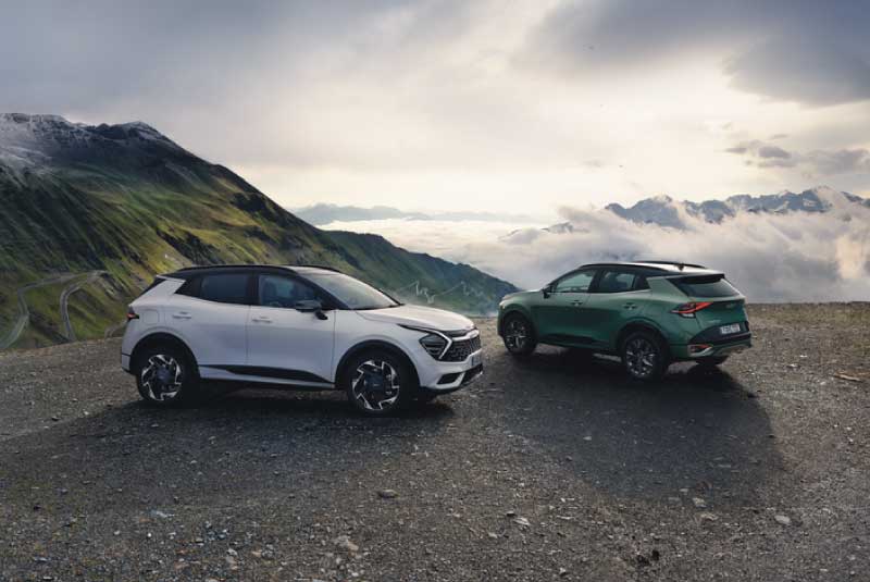 Design do Novo Kia Sportage PHEV