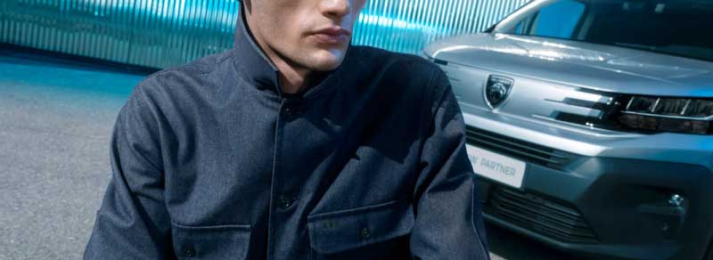 Pormenor do Novo Peugeot Partner 2024