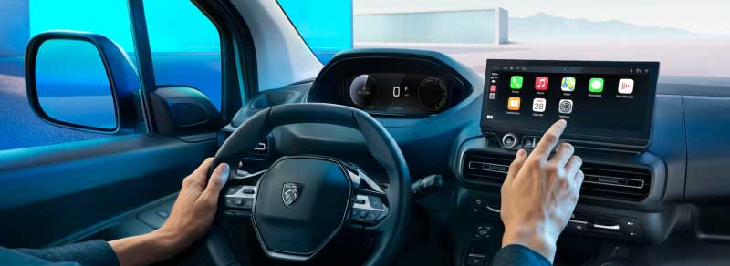 Peugeot i-Cockpit do Novo Peugeot Partner 2024