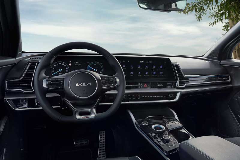 Volante do Novo Kia Sportage PHEV