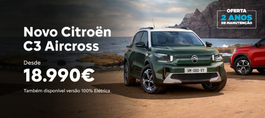 Novo Citroën C3 Aircross desde 18.990€