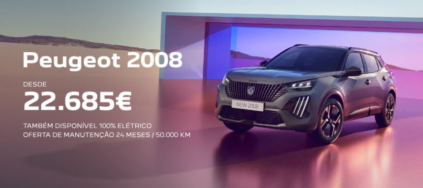 Novo Peugeot 2008 desde 22.685€