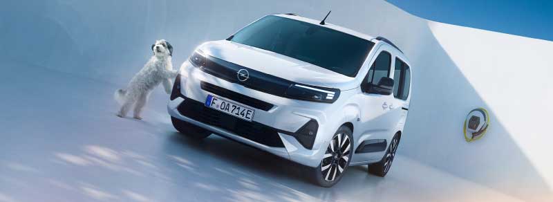 Secção frontal do Novo Opel Combo Electric 2024