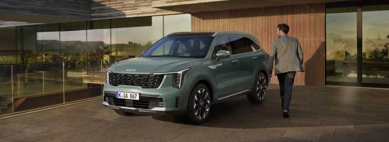 Design do Novo SUV Kia Sorento 2024