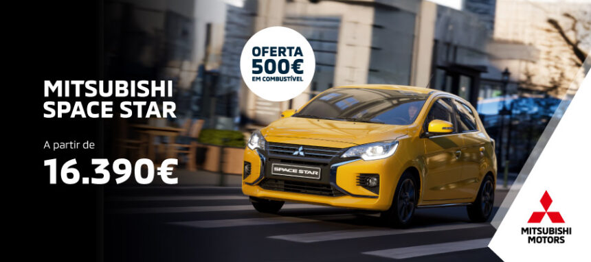 Novo Mitsubishi Space Star a partir de 16.390€