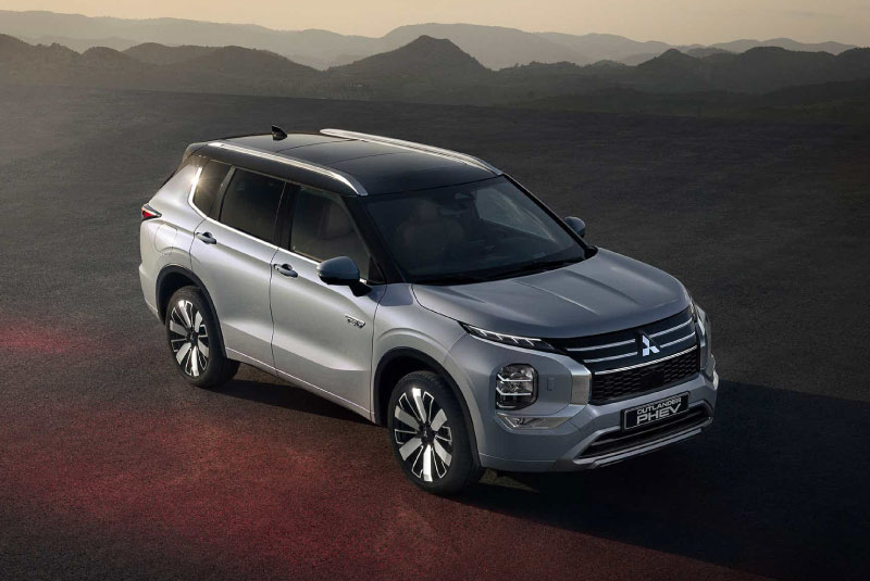 Design exterior do Novo Mitsubishi Outlander PHEV 2025