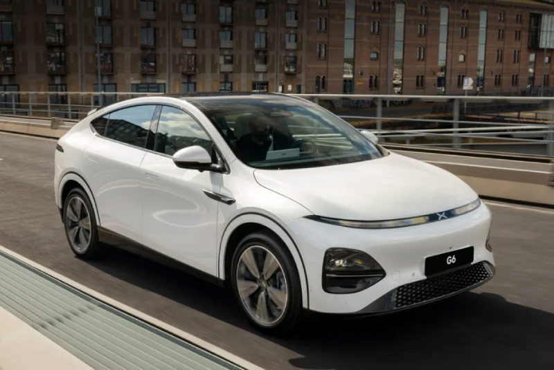Design do Novo XPENG G6
